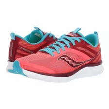 Championes Saucony Liteform Coral-azul Running, Envio Gratis