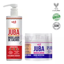 Encaracolando Juba + Máscara Hidro-nutritiva Juba Widi Care 