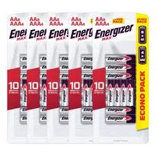 5 Pack Energizer Max Aa8 + Aaa4 Total 60 Pilhas