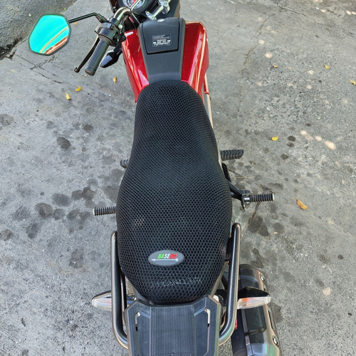 Malla Cubre Asiento Reforzada Para Honda Navi Italika Bit150 Foto 6