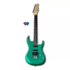 Guitarra Tagima Tg-510 Tg510 Tg 510 Verde C/ 02 Palhetas