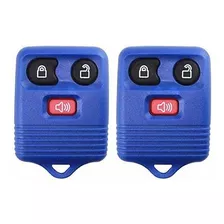 2 Keylessoption Blue Replacement 3 Botones Entrada Sin Llave