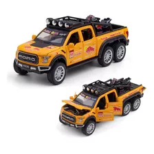 Ford Raptor F150 Modificada Miniatura Metal Autos Colección