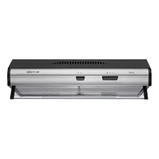 Purificador Cocina Spar Bios Duo 60cm Negro Acero Con Salida