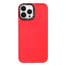 Carcasa Silicona Reforzada Para iPhone 12 Pro Max + Lamina