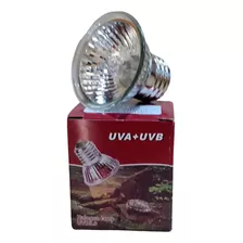 Mini Lâmpada Uva/uvb 25w + Aquecimento 3 Em 1 Halogen 110v 110v - 120v