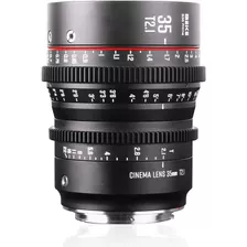 Lente Meike 35 Mm T2.1 S35 Para Montura Canon Ef