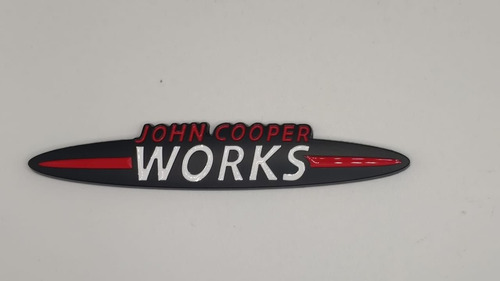 Emblema Para Parrilla Logo Jcw Mini Cooper F56 R56 Grande Foto 5