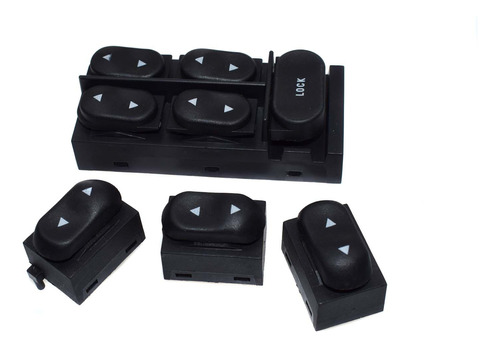 Juego De Controles Master Window Switches Para Ford Mustang Foto 2