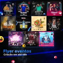 Criação De Arte Flyer De Eventos Em Até 48h