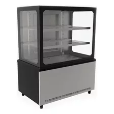 Balcão Vitrine Expositor 100cm Inox Ar Forçado Venâncio 220v