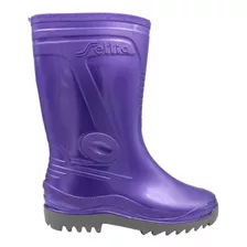 Botas De Jebe, Lluvia, Impermeables Para Mujer Settia