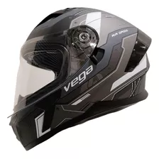 Casco Para Moto Vega Holeshot Fu Talla Xl Color Negro