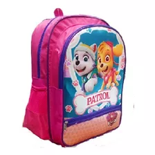 Mochila Infantil Patrulha Canina Menina Skie Bolsa Costas