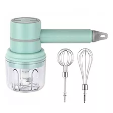 Mini Processador 3em1 Mixer De Alimentos E Bebidas