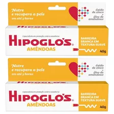 Kit 2x Creme Contra Assaduras Hipoglós Amêndoas 40g