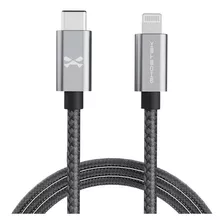 Cable Datos Ghostek Usb-c Lig 3m Certificado Para iPhone Mlf