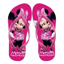 Chinelo Estampado Mickey E Minnie Adulto Infantil 23 A 44