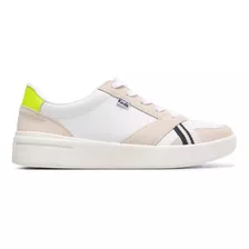 Tenis Para Mujer Keds Blanco Verde Wh67216