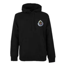 Sudadera Con Gorro Negra Chivas Bordado