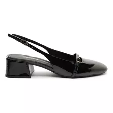 Sapato Slingback Anacapri Preto