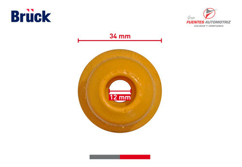 Par Tope Rebote Trasero Para Vw Jetta A4 2.0 2002 2003 2004 Foto 4