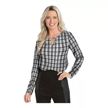 Blusa Feminina Gota Cordel Manga Longa - Estilo E Conforto