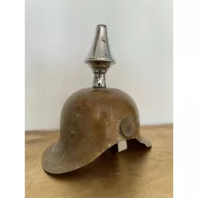 Casco Guardia Presidencial Antiguo, Decorativo Bronce, Ganga