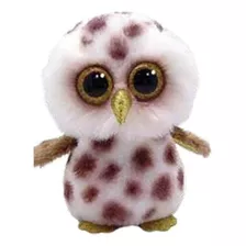 Pelucia Ty Beanie Boos Zoiudo Coruja Moonlight 15cm Presente