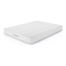 Colchon Matrimonial En Caja 15cm Alto Memory Foam Kingshouse Color Blanco Espuma De Alta Densidad Peso Máximo Soportado 150kg Antiácaros Hipoalergénico Tejido Antideslizante De Poliéster Firmeza Justa