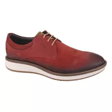 Zapato Ferracini Hombre Play 3301-586 Rojo Casual