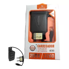 Carregador 1200mm 2usb Cabo Ios Para iPhone