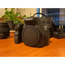 Câmera Sony Alpha Slt-a58 + Lente 18-55mm
