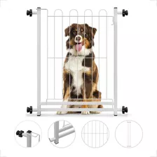 Grade Portão Pet Proteção Cachorro Criança Cães 69 A 84cm