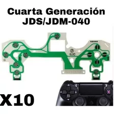 10 X Membrana Flexor Para Control De Ps4 Versión 4.0