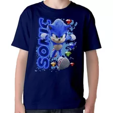 Camisetas Remeras De Niño Sonic Shadow Miles Knuckles Y Mas