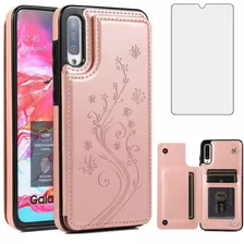 Funda Para Samsung Galaxy A70 A70s (color Rosa Oro)