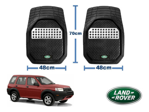 Tapetes Logo Land Rover + Cubre Volante Freelander 99 A 06 Foto 4