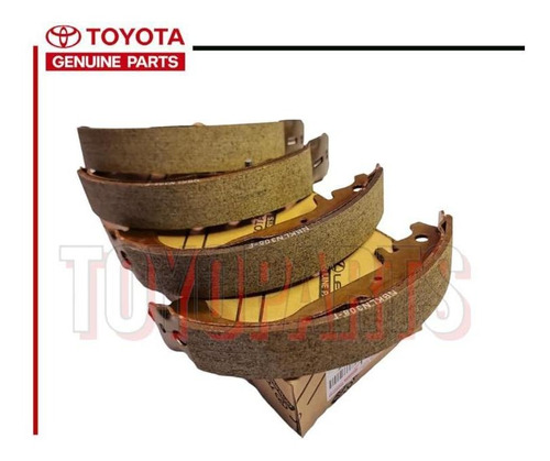 Patines Balatas Freno Toyota Yaris 14-19 Originales Foto 3