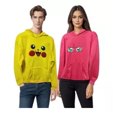 Sudaderas En Duo Parejas San Valentin Pikachu