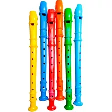 Kit 10 Flauta Doce Infantil Brinquedo Prenda Festa Brinde 