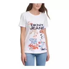 Blusa Dkny Graffiti Logo