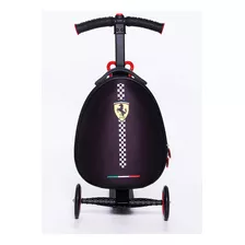 Ferrari Kids Scooter Equipaje, Negro