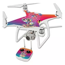 Mightyskins Skin Para Dji Phantom 4 Quadcopter Drone Coral 