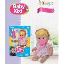 Boneca Miketa Baby Xixi 1048 Com Acessórios