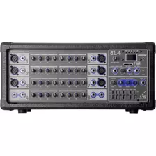 Consola Backstage Amplificada Mezcladora 8 Ch Usb Fm Sd 8l4