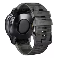 Pulseira Garmin Fenix 7/ 6 / 5 / Quickfit Camuflada 22mm M3