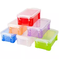 Caja De Plástico Pequeña, 4.3 X 2.3 X 1.5 Pulgadas, M...