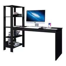 Mesa Escrivaninha Artemis Home Office Prateleiras Computador