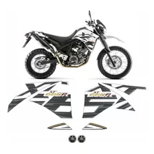 Kit Adesivos Compatível Yamaha Xt 660r 2015 Branca 10433 Cor Adesivo Emblema Gráfico Xt660r 2015 Branca